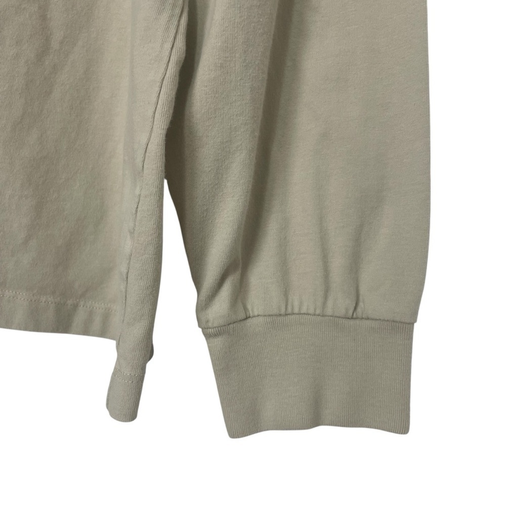 Fear Of God Essentials Shirt Mens S Oversized Beige Long Sleeve Tee Pullover - Picture 6 of 10